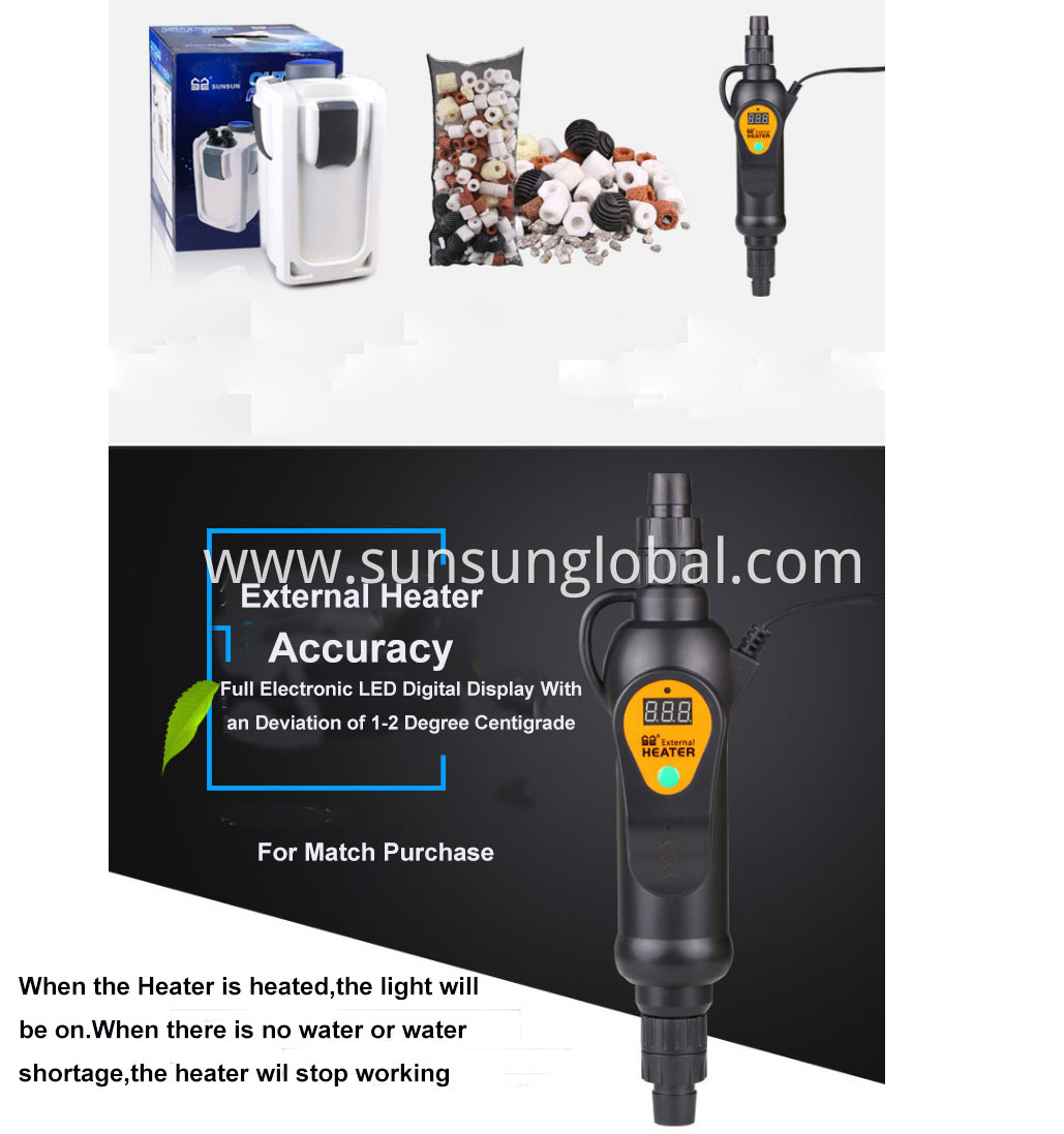 Sunsun External Water Filter For Aquarium